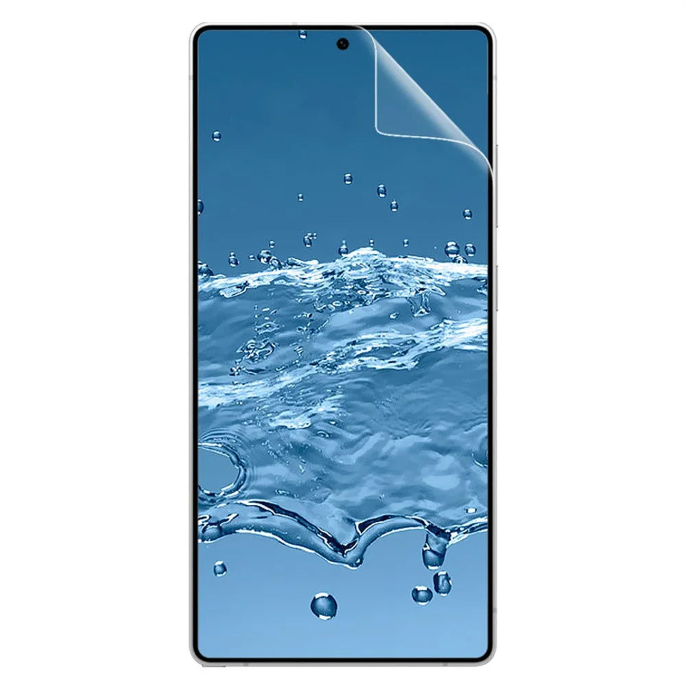 IMAK Hydrogel Film 4th For Samsung Galaxy S26 Ultra Full Screen Protector Ultra Clear Full Glue Soft TPU Film (Fingerprint Unlock) - Transparent - 4