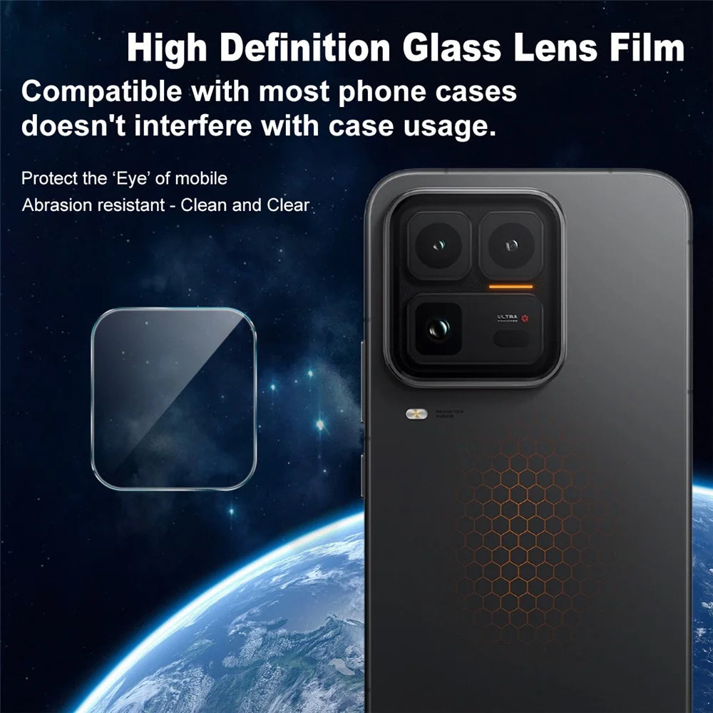 IMAK For vivo iQOO 15 Ultra 5G Camera Lens Protector Slim Tempered Glass Full Coverage Lens Film - Transparent - 2