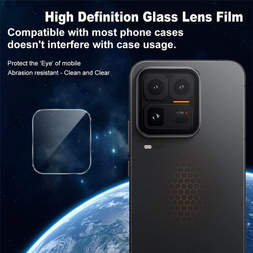 IMAK For vivo iQOO 15 Ultra 5G Camera Lens Protector Slim Tempered Glass Full Coverage Lens Film - Transparent - 2