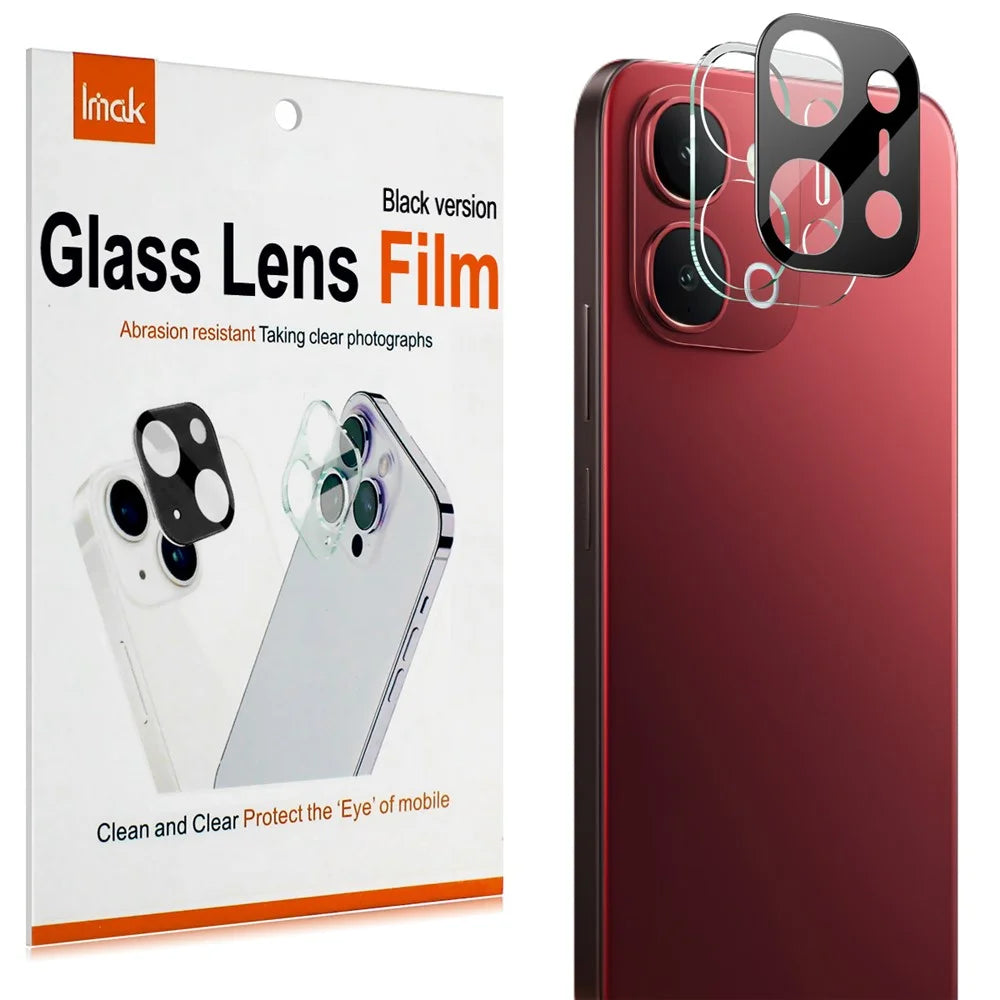 IMAK For vivo Y500i 5G Tempered Glass Full Cover Lens Film + Acrylic Cap - Black - 6