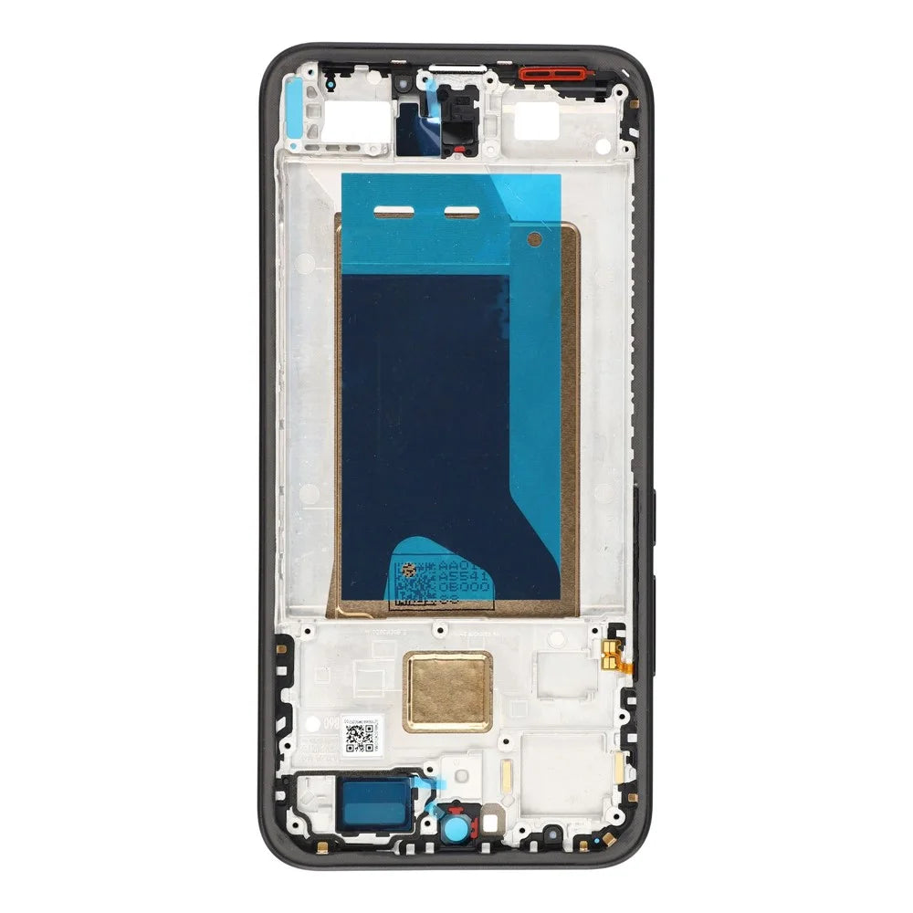 For Xiaomi 15T Middle Plate Frame (A-Side) Repair Part (Without Logo) - Black - 2