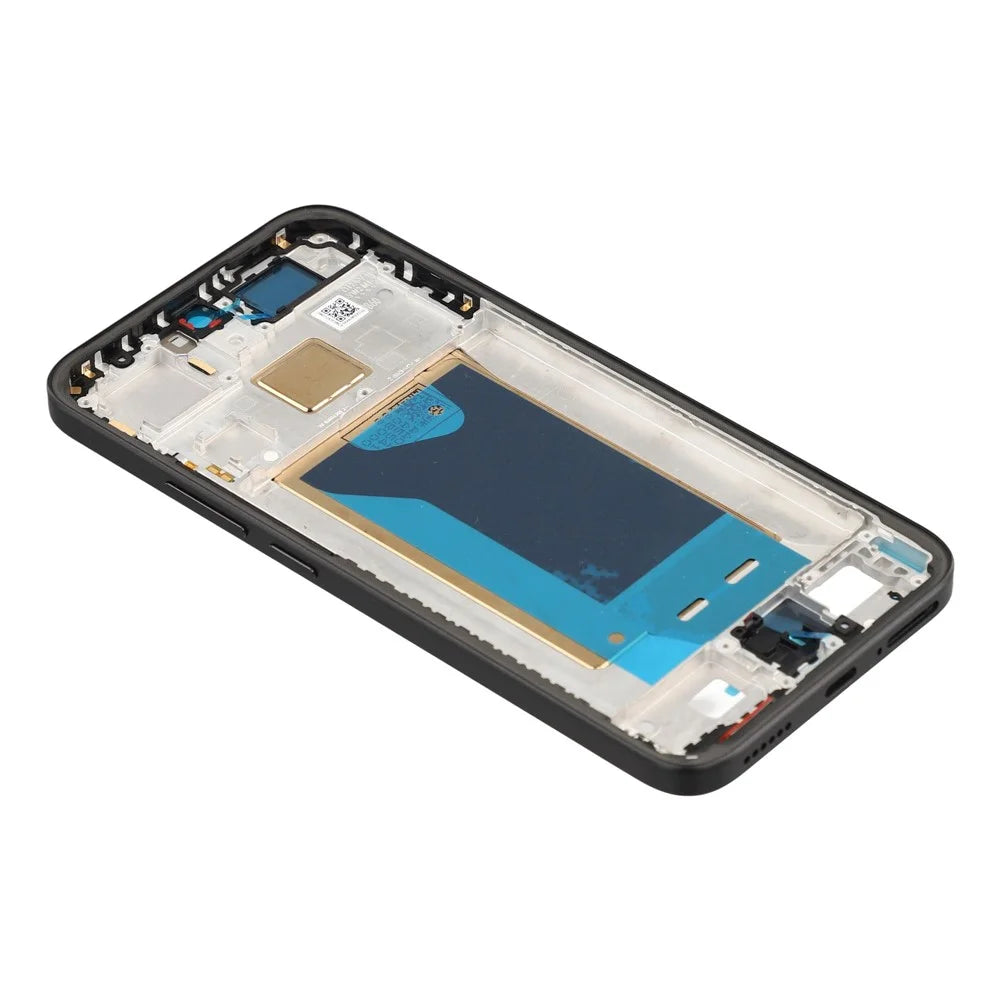 For Xiaomi 15T Middle Plate Frame (A-Side) Repair Part (Without Logo) - Black - 4