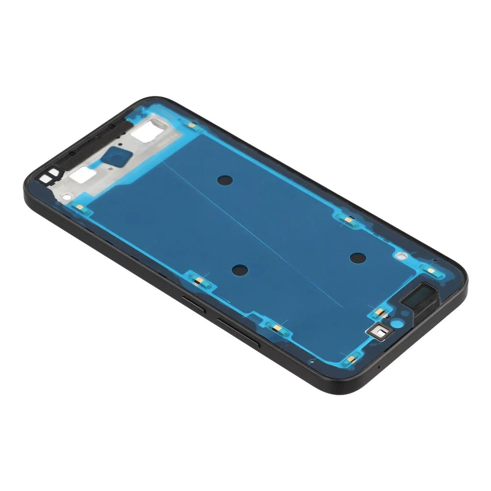 For Xiaomi 15T Middle Plate Frame (A-Side) Repair Part (Without Logo) - Black - 5
