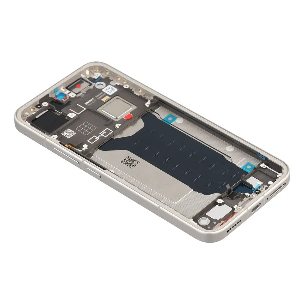 For Xiaomi 15T Pro OEM Middle Plate Frame Repair Part (A-Side) (Without Logo) - Silver - 4