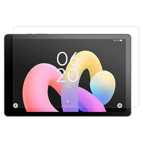 For TCL Tab 10L Gen 4 Full Screen Protector 0.3mm Arc Edge Tempered Glass Film - Transparent - 1