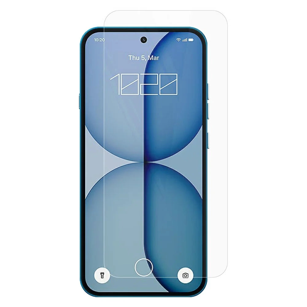 For Nothing Phone (4a) Screen Protector 0.3mm Arc Edge Tempered Glass Film, Not Complete Coverage - Transparent - 1