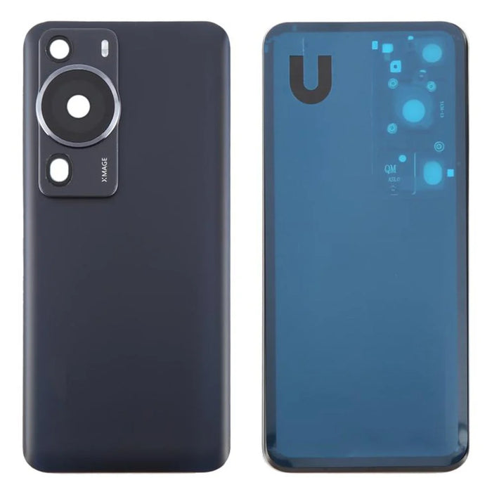 For Huawei P60 OEM Battery Housing with Camera Lens Cover - Black - 1