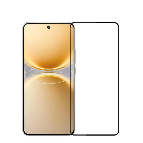 MOFI For vivo Y500 Pro 5G  Screen Protector 9H Full Glue Full Coverage High Aluminum-Silicon Glass Film - Black - 1