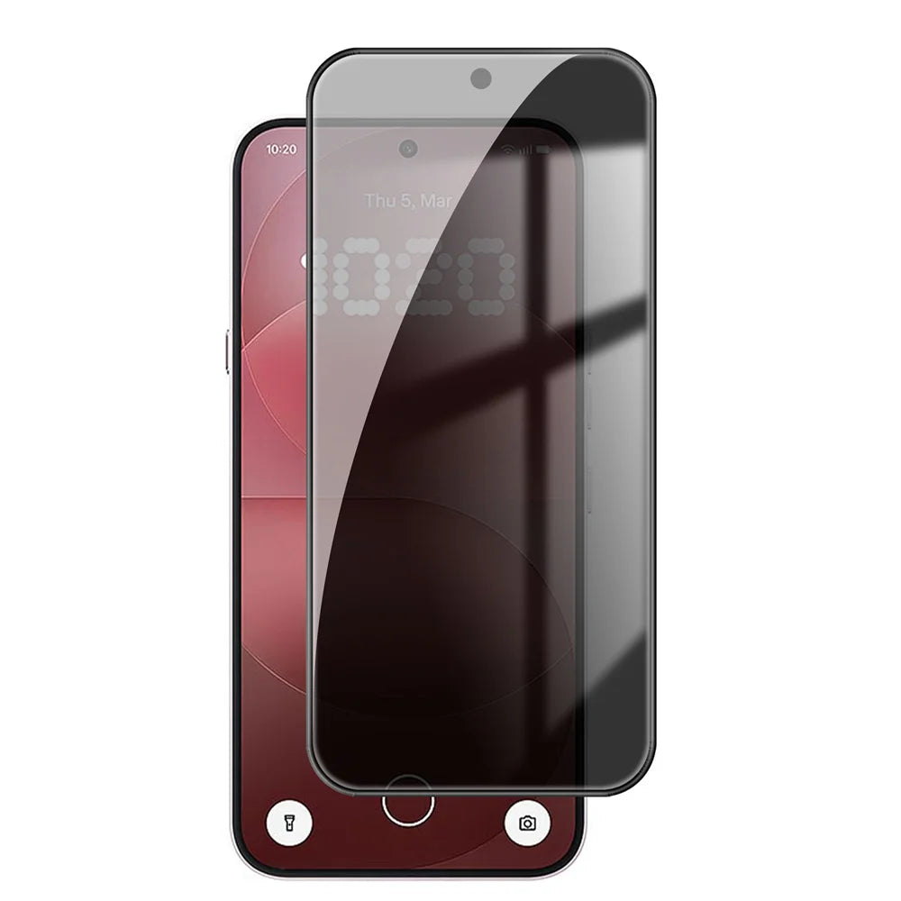 For Nothing Phone (4a) Pro Anti Spy Privacy Full Screen Protector Black Edge High Aluminium-silicon Glass Film - As Shown - 1