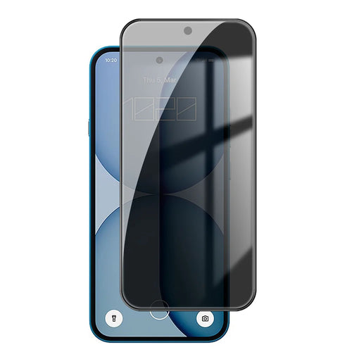 For Nothing Phone (4a) Anti Spy Privacy Full Screen Protector Black Edge High Aluminium-silicon Glass Film - As Shown - 1
