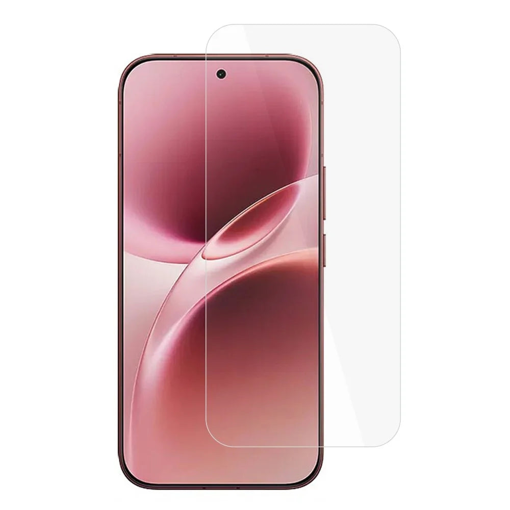 For vivo V70 5G 2.5D Arc Edge Screen Protector Full Glue HD Clear High Aluminium-silicon Glass Film (Fingerprint Unlock) (NOT Complete Covering) - Transparent - 1