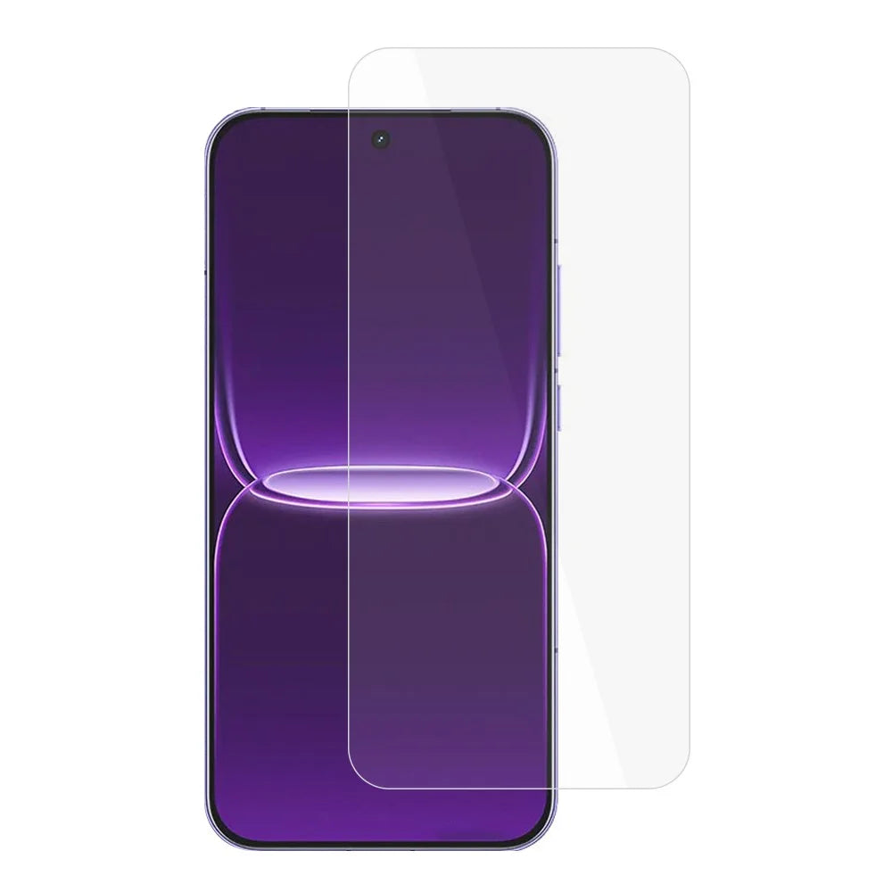 For Realme Neo8 5G 2.5D Arc Edge Screen Protector Full Glue HD Clear High Aluminium-silicon Glass Film (Fingerprint Unlock) (NOT Complete Covering) - Transparent - 1