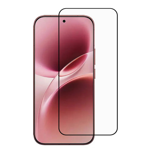 For vivo V70 5G Full Screen Protector Full Glue Arc Edge HD High Aluminium-silicon Glass Film with Black Silk Print Edge (Fingerprint Unlock) - Transparent - 1
