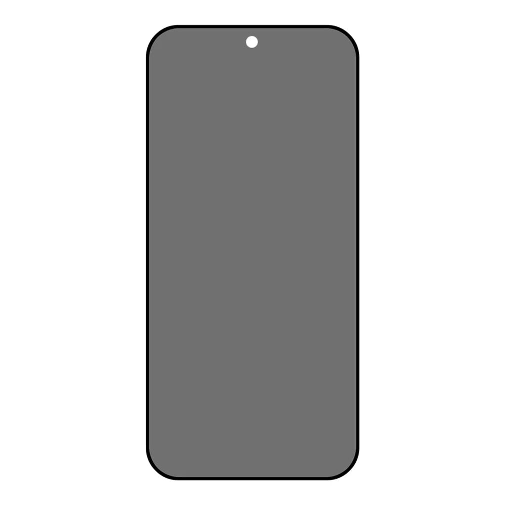 For vivo V70 5G Anti Spy Privacy Screen Protector 2.5D Arc Edge Full Glue Full Cover High Aluminium-silicon Glass Film (Fingerprint Unlock) - Black - 2