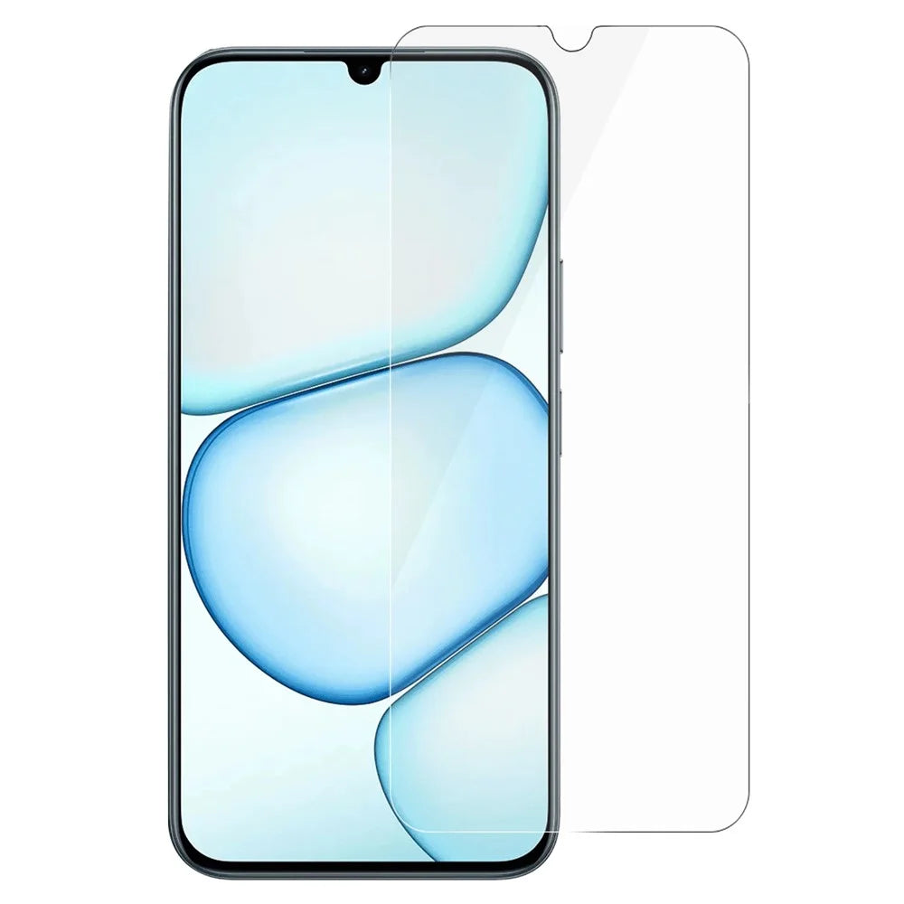 For Realme C83 5G Screen Protector 0.3mm Arc Edge Tempered Glass Film, Not Complete Coverage - Transparent - 1