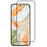 For Infinix Note 60 Pro 5G Tempered Glass Silk Printing Side Glue Full Coverage Screen Protector - Black - 1