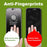 For iPhone 17 10Pcs Anti-Spy Matte Full Screen Protector 3D Large Arc Edge High Aluminium-silicon Glass Film - Black - 2