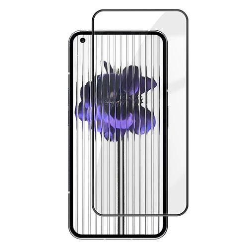 For Nothing phone (1) 5G HD Full Screen Protector Silk Printing Black Edge High Aluminium-silicon Glass Film - As Shown - 1