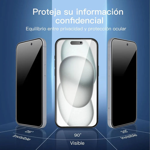 For iPhone 13 Pro Max 10Pcs 28 Degree Anti-Spy Full Screen Protector 3D Large Arc Edge High Aluminium-silicon Glass Film - Black - 2