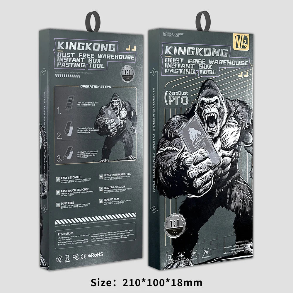 For Samsung Galaxy S25 3Pcs Full Screen Protector HD Clear 3D Arc Edge High Aluminium-silicon Glass Film with Dust-Free Installation Tool - Transparent - 6
