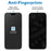 For iPhone 15 Pro Max 10Pcs High Definition Matte Full Screen Protector 3D Large Arc Edge High Aluminium-silicon Glass Film - Transparent - 3