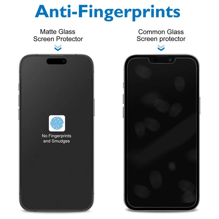 For iPhone 15 10Pcs High Definition Matte Full Screen Protector 3D Large Arc Edge High Aluminium-silicon Glass Film - Transparent - 3