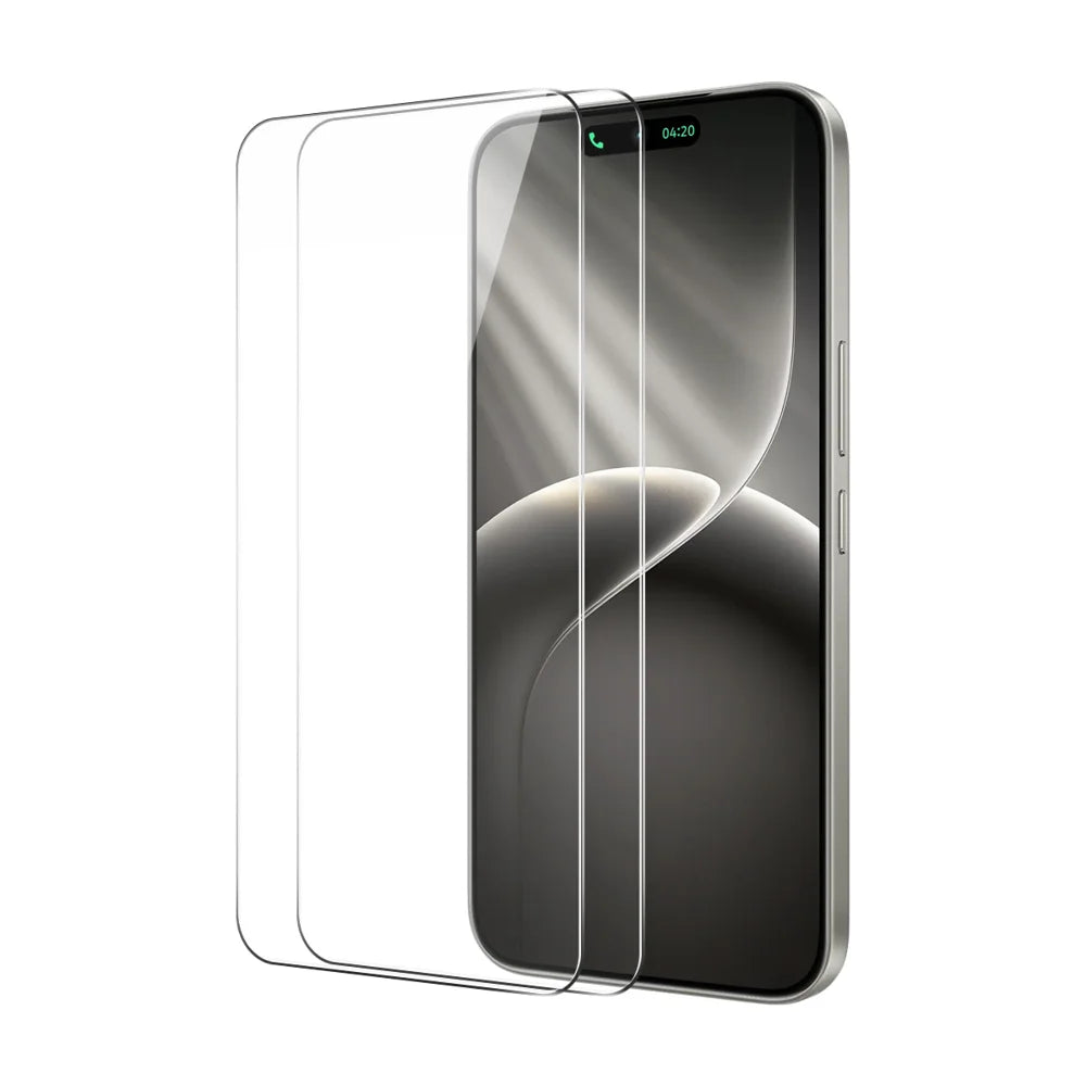 ENKAY HAT PRINCE For TECNO Camon 50 4G   2Pcs Screen Protector 9H Clear Full Glue High Aluminum-Silicon Glass Film (NOT Complete Covering) - Transparent - 1