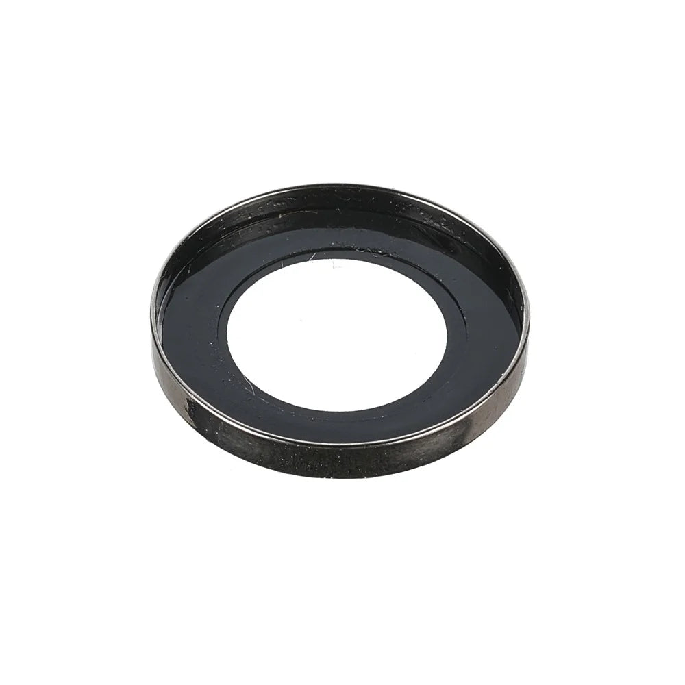 For iPhone Air Camera Lens Protector Rhinestone Ring Tempered Glass Lens Film (NOT Complete Covering) - Black - 5