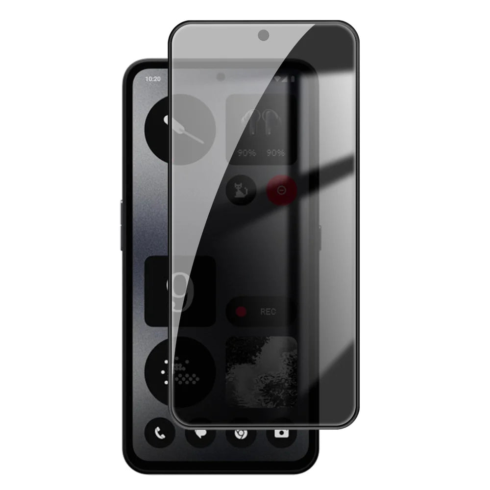 For Nothing CMF Phone 1 Anti Spy Privacy Full Screen Protector Black Edge High Aluminium-silicon Glass Film - As Shown - 1