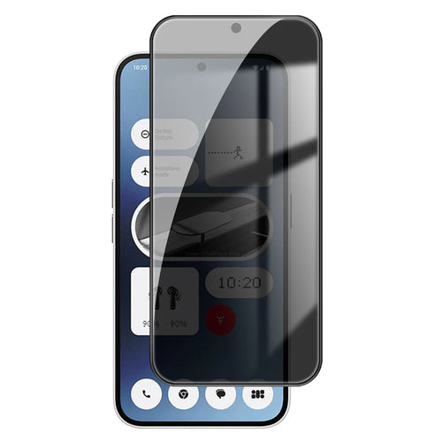 For Nothing Phone (2a) Anti Spy Privacy Full Screen Protector Black Edge High Aluminium-silicon Glass Film - As Shown - 1