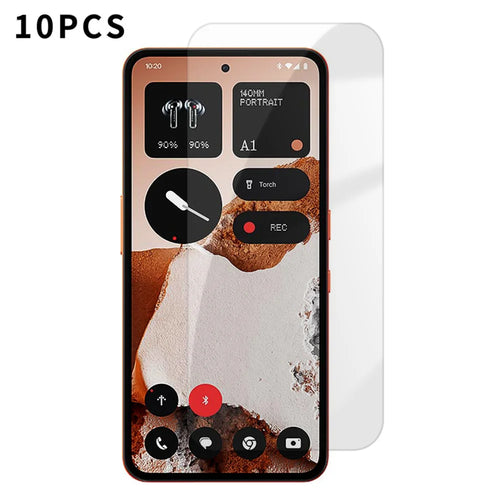 For Nothing CMF Phone 2 Pro 10Pcs HD Screen Protector High Aluminium-silicon Anti-fingerprint Tempered Glass Film (Not Complete Covering) - As Shown - 1