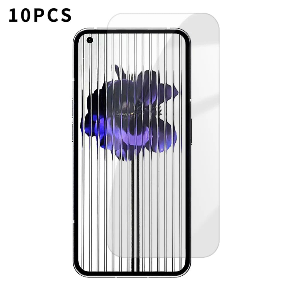 For Nothing phone (1) 5G 10Pcs HD Screen Protector High Aluminium-silicon Anti-fingerprint Tempered Glass Film (Not Complete Covering) - As Shown - 1