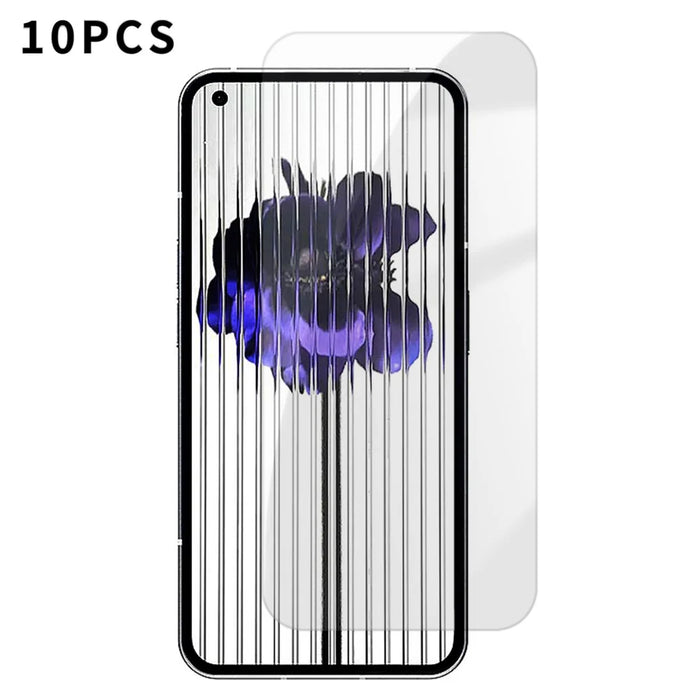For Nothing phone (1) 5G 10Pcs HD Screen Protector High Aluminium-silicon Anti-fingerprint Tempered Glass Film (Not Complete Covering) - As Shown - 1