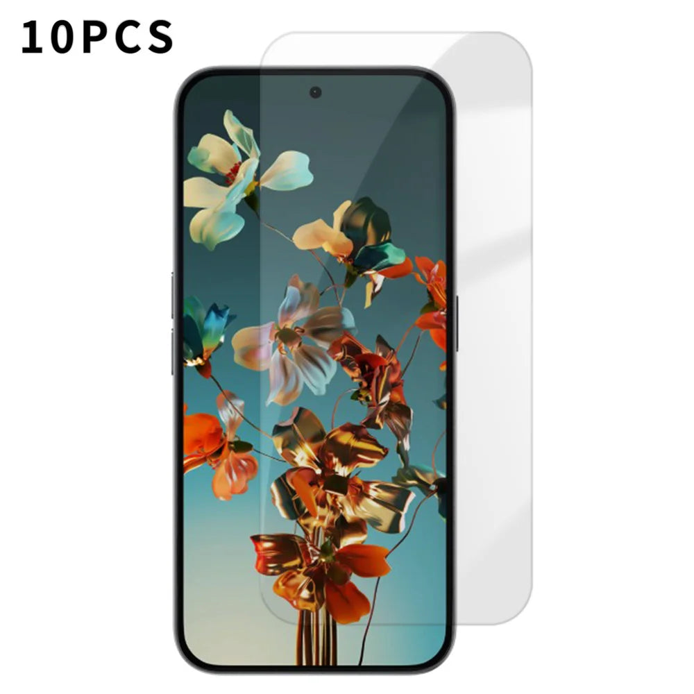For Nothing Phone (2a) Plus 10Pcs HD Screen Protector High Aluminium-silicon Anti-fingerprint Tempered Glass Film (Not Complete Covering) - As Shown - 1