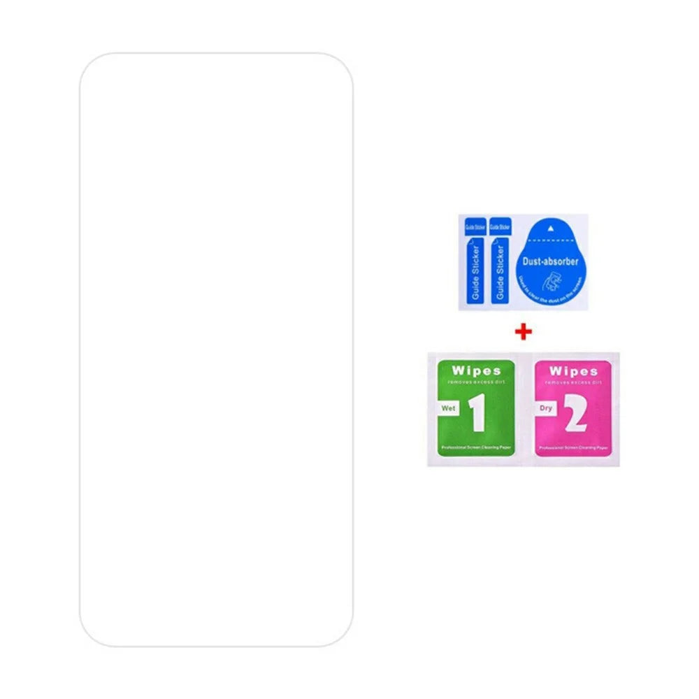 25Pcs For Motorola Moto G87 5G / G77 5G / G67 5G Screen Protector Full Glue Tempered Glass High Definition Film (NOT Complete Covering) (No Package, with Wipes Set, Dust-absorber, Guide Sticker) - Transparent - 2