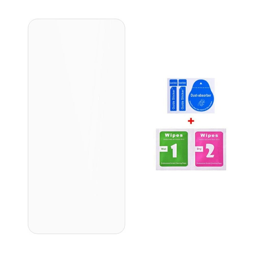 25Pcs For vivo X200T 5G Screen Protector Full Glue Tempered Glass High Definition Film (NOT Complete Covering) (No Package, with Wipes Set, Dust-absorber, Guide Sticker) - Transparent - 2