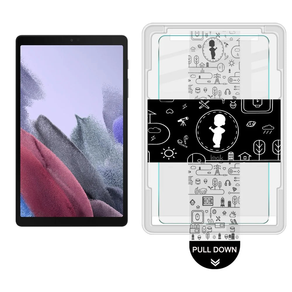 IMAK For Samsung Galaxy Tab A7 Lite 8.7-inch Tempered Glass Full Screen Protector with Dust-free Installation Tool - Transparent - 2