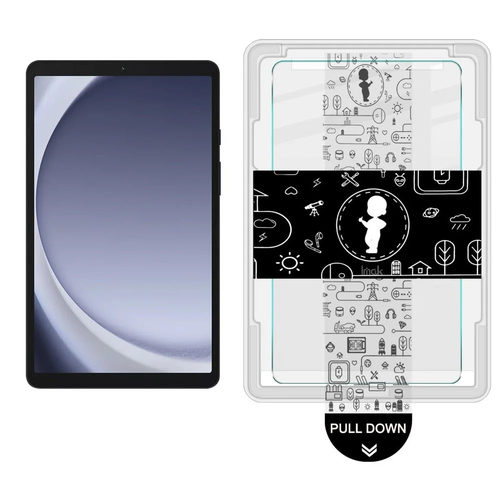 IMAK For Samsung Galaxy Tab A9 Tempered Glass Full Screen Protector with Dust-free Installation Tool - Transparent - 2