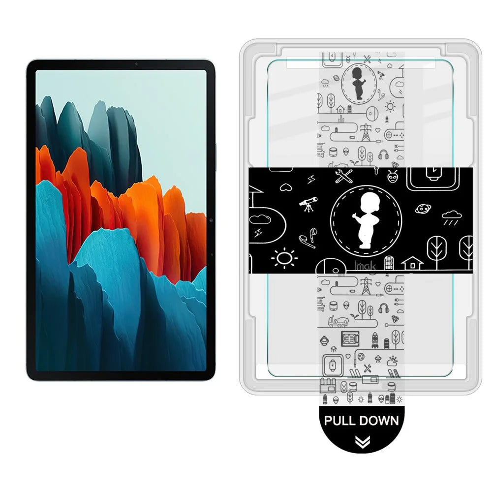 IMAK For Samsung Galaxy Tab S7 Tempered Glass Full Screen Protector with Dust-free Installation Tool - Transparent - 2