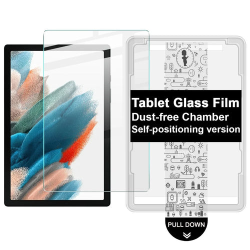 IMAK For Samsung Galaxy Tab A8 10.5 (2021) Tempered Glass Full Screen Protector with Dust-free Installation Tool - Transparent - 1
