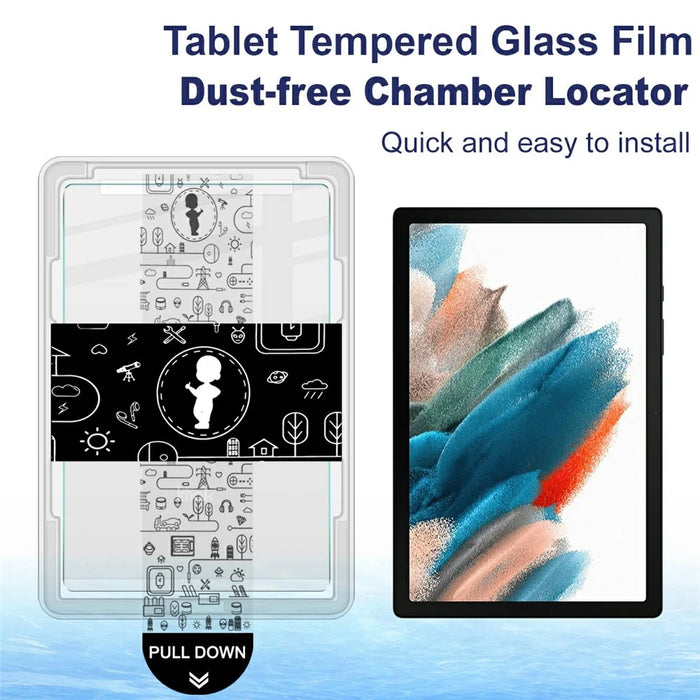 IMAK For Samsung Galaxy Tab A8 10.5 (2021) Tempered Glass Full Screen Protector with Dust-free Installation Tool - Transparent - 3