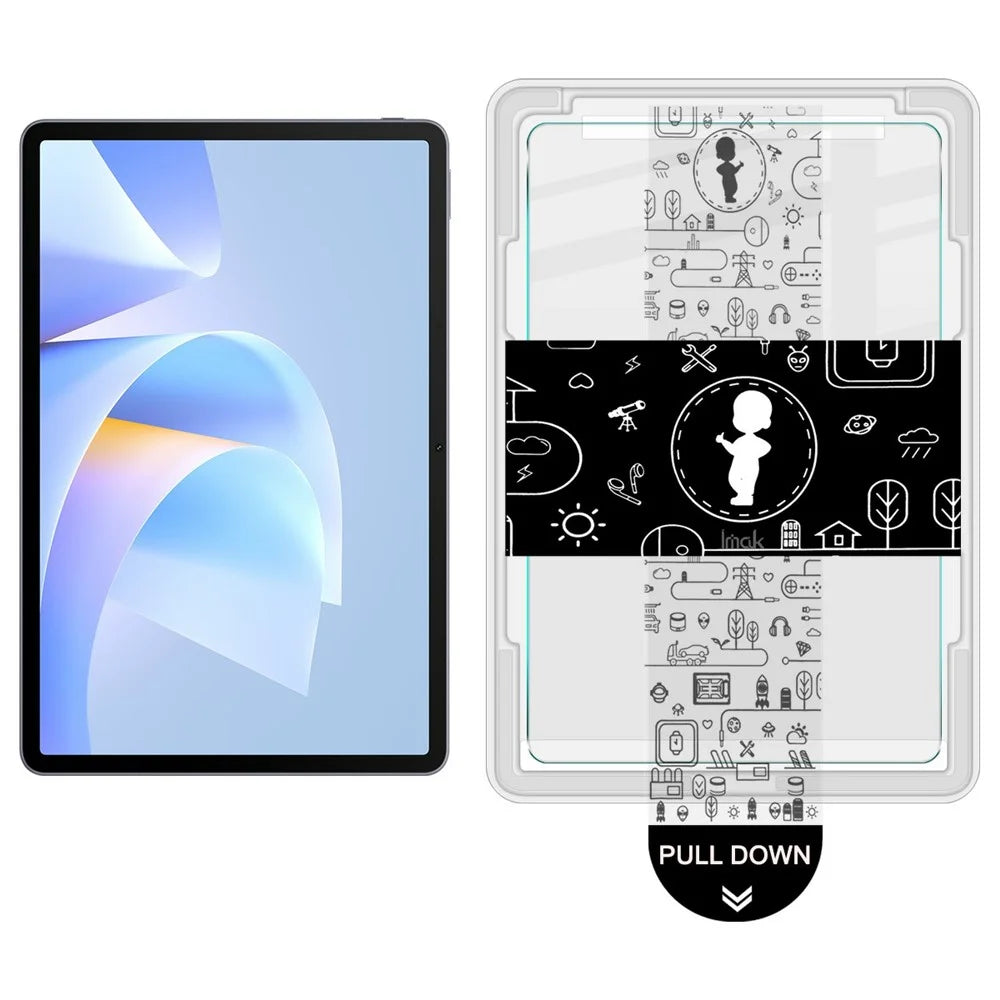 IMAK For Huawei MatePad 11.5 S (2024) (2025) / MatePad 11.5 S (2024) / Air 11.5 inch (2023) Tempered Glass Full Screen Protector with Dust-free Installation Tool - Transparent - 2
