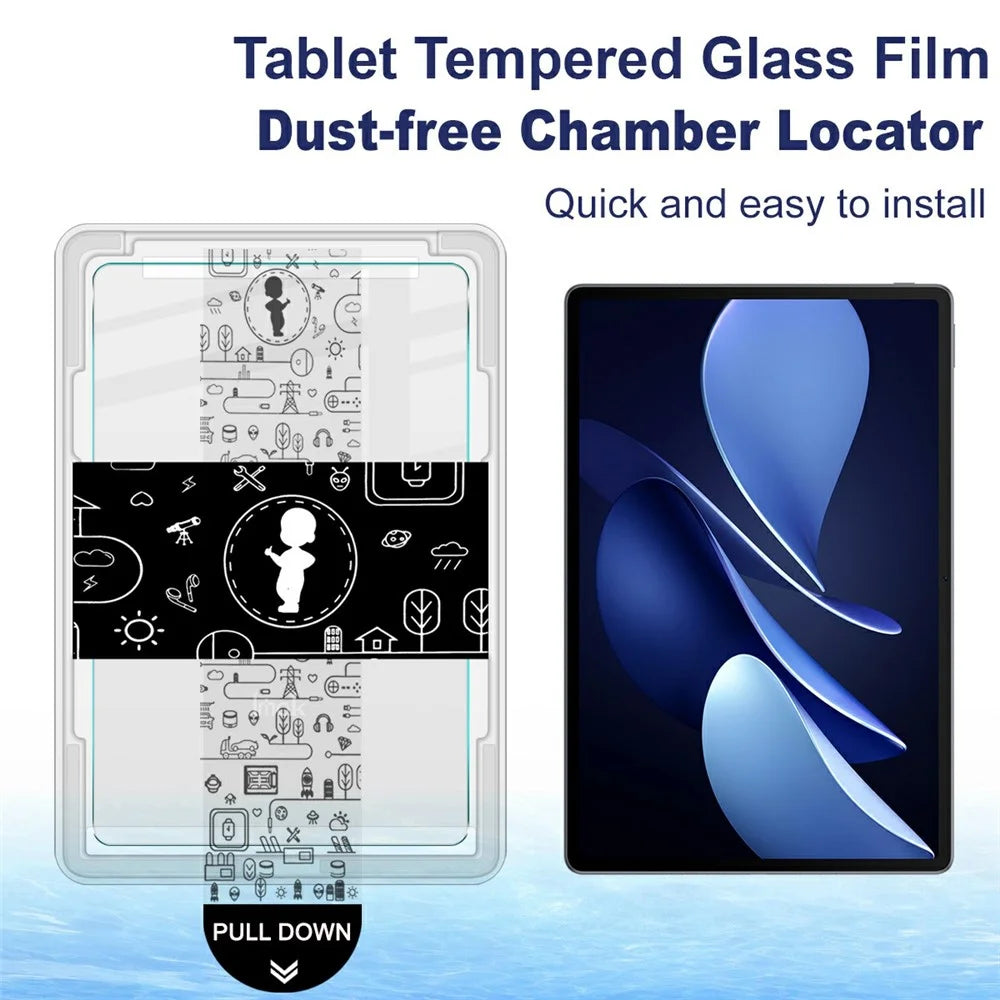 IMAK For Huawei MatePad Air (2024) / MatePad Air (2025)  /  MatePad 12 X Tempered Glass Full Screen Protector with Dust-free Installation Tool - Transparent - 3