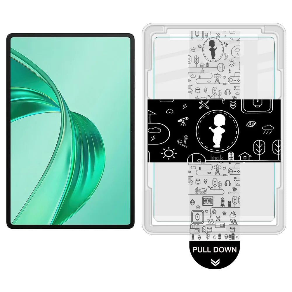 IMAK For Honor Pad X8b / Pad X8a / Pad X9 Tempered Glass Full Screen Protector with Dust-free Installation Tool - Transparent - 2