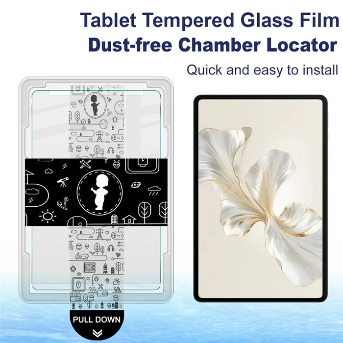 IMAK For Honor Pad 9 Tempered Glass Full Screen Protector with Dust-free Installation Tool - Transparent - 3