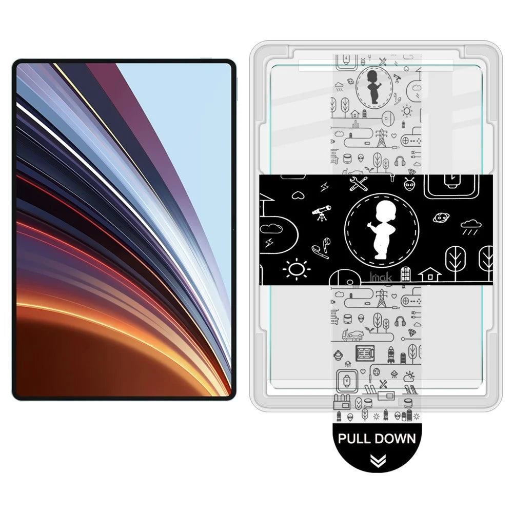 IMAK For Honor Pad GT Pro  /  MagicPad 2 12.3 Tempered Glass Full Screen Protector with Dust-free Installation Tool - Transparent - 2
