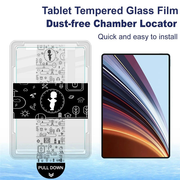 IMAK For Honor Pad GT Pro  /  MagicPad 2 12.3 Tempered Glass Full Screen Protector with Dust-free Installation Tool - Transparent - 3