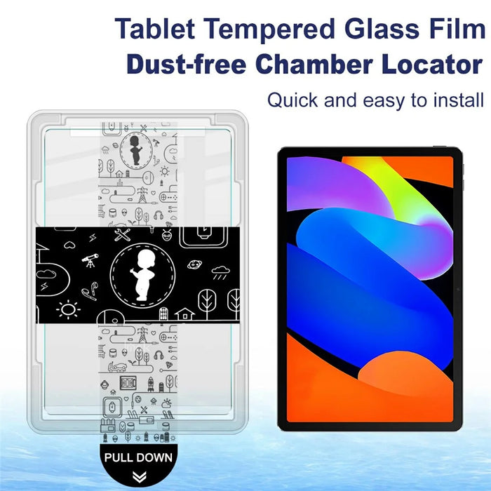 IMAK For Lenovo Xiaoxin Pad 11 2024  /  Tab M11 Tempered Glass Full Screen Protector with Dust-free Installation Tool - Transparent - 3