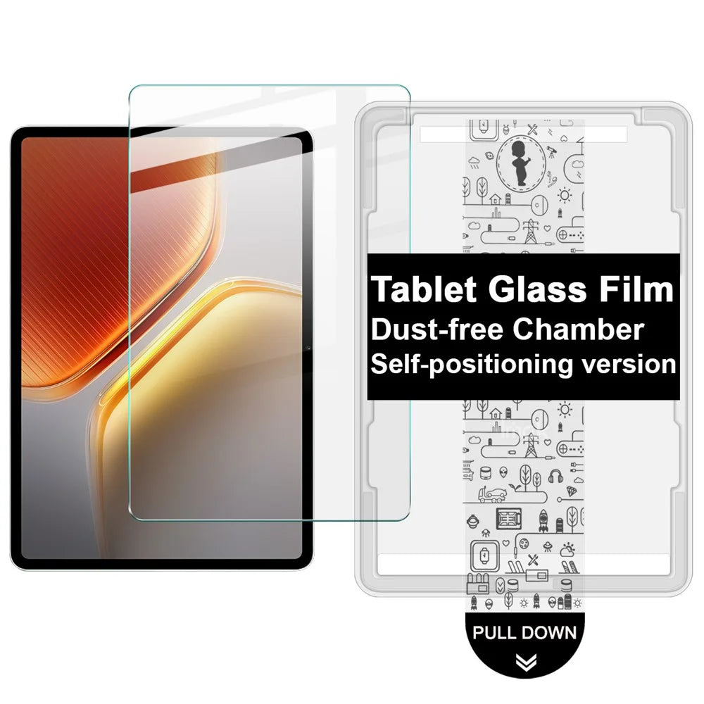 IMAK For vivo iQOO Pad2 Pro  /  IQOO Pad5 Pro Tempered Glass Full Screen Protector with Dust-free Installation Tool - Transparent - 1