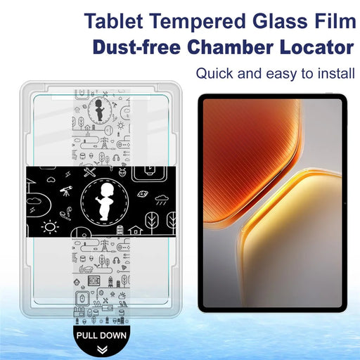 IMAK For vivo iQOO Pad2 Pro  /  IQOO Pad5 Pro Tempered Glass Full Screen Protector with Dust-free Installation Tool - Transparent - 2